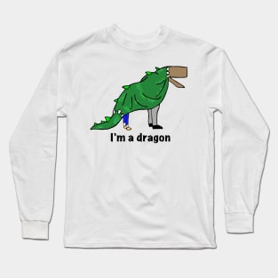 It’s a dragon Long Sleeve T-Shirt